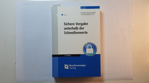 Zeiss, Christopher  Sichere Vergabe unterhalb der Schwellenwerte 