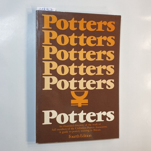 Eileen Cooper ; Lewenstein, Emmanuel  Potters - an illustrated directory of the work of members of Craftsmen Potters Association 
