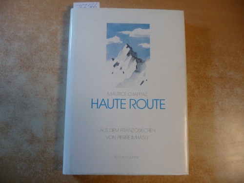 Chappaz, Maurice  Haute Route 