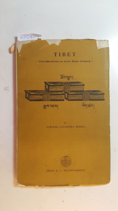Sinha, Nirmal Chandra  Tibet Considerations on Inner Asian History 