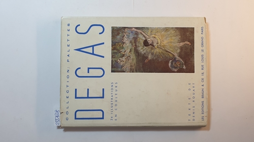 Denis Rougart  Degas 24 Illustrations En Couleurs (Collection Palettes) 