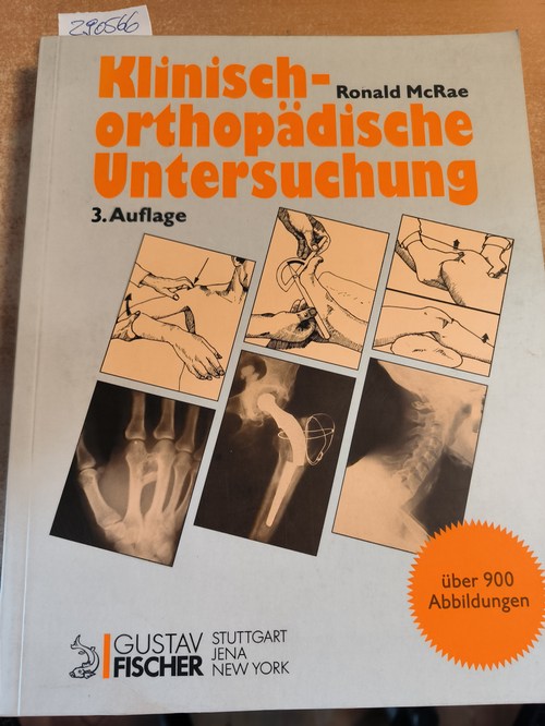 McRae, Ronald (Verfasser)  Klinisch-orthopädische Untersuchung 