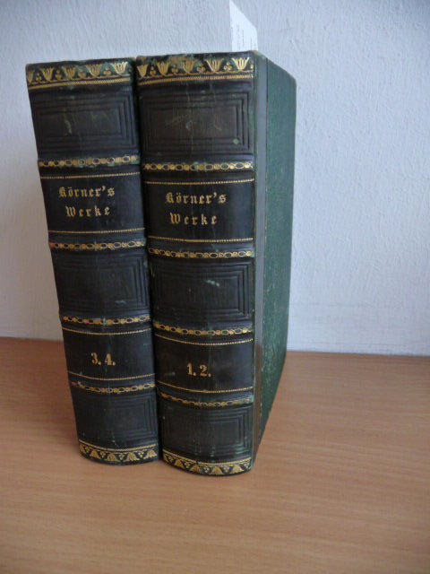 Körner, Theodor  Theodor Körner`s sämmtliche Werke. - Im Auftrage der Mutter des Dichters herausgegeben und mit einem Vorworte begleitet von karl Streckfuß (2 BÜCHER) 