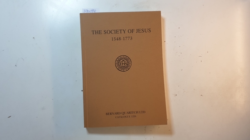 Diverse  The Society of Jesus, 1548-1773: Catalogue 1226 