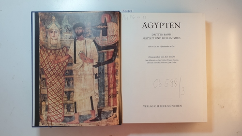 Leclant, Jean [Herausgeber]  Universum der Kunst ; (Bd. 28) - Ägypten, Bd. 3., Spätzeit und Hellenismus : 1070 v. Chr. - 4. Jh. n. Chr. 