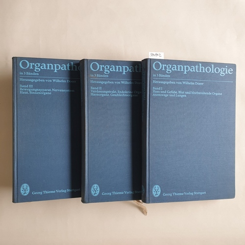 Doerr, Wilhelm (Herausgeber)  Organpathologie : in 3 Bd. (3 BÄNDE) 