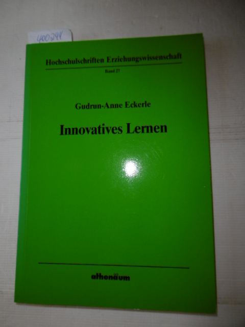 Eckerle, Gudrun-Anne  Innovatives Lernen 