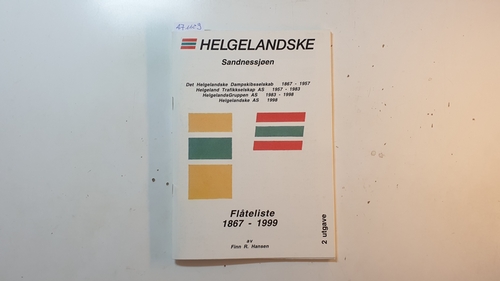 Hansen, Finn R.  Helgelandske Sandnessjoen Flateliste 1867-1999 
