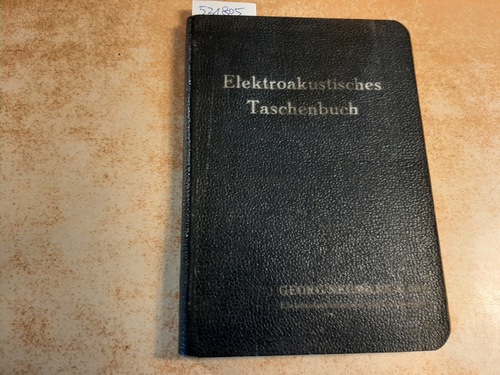 Erich Rickmann ; Hans Heyda  Elektroakustisches Taschenbuch 