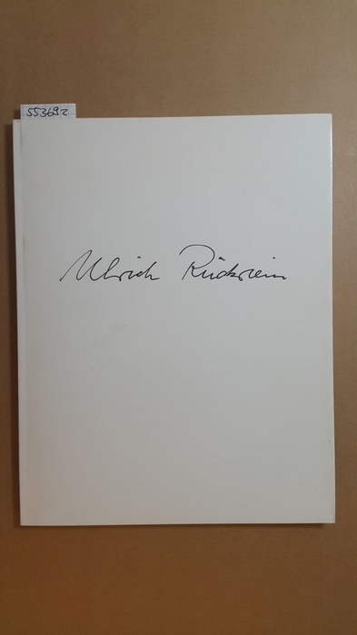 Rückriem, Ulrich  Ulrich Rückriem : Zeichnungen 1978 - 1985 ; Ausstellung: 15. Oktober - 12. November 1985 