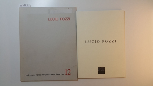 Diverse  N12, Lucio Pozzi: The Rag Rug Paintings Galleria Peccolo + Lucio Pozzi Galleria Peccolo, 2 BÜCHER 
