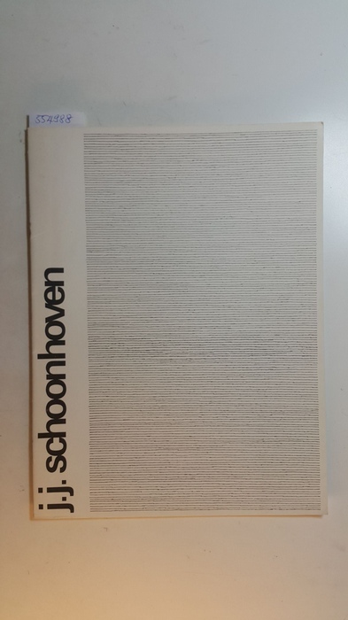 SCHOONHOVEN, JAN  J.J. Schoonhoven - Tekeningen, Stedelijk Museum Amsterdam - prentenkabinet, 1972. Cat.nr. 515 