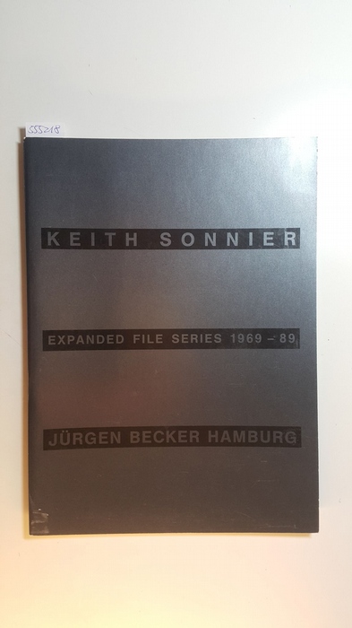 Sonnier, Keith  Keith Sonnier, Expanded File Series 1969 - 89., 11. November - 20. Januar 1990. 