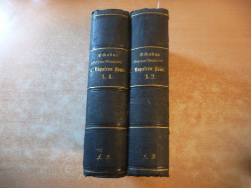 L., Schubar  Geheime Memoiren Louis Napoleon Bonaparte s. Band 1 bis 4 in zwei Bänden (2 BÜCHER) 