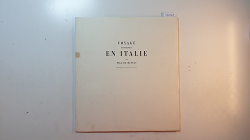 Paul de Musset  Voyage Pittoresque en Italie ... 6 Tafeln in Mappe 