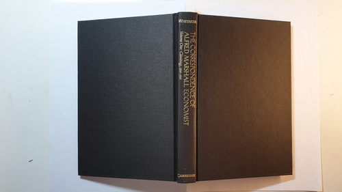 Whitaker, John K.  The Correspondence of Alfred Marshall, Economist: Volume One - Climbing 1868-1890 