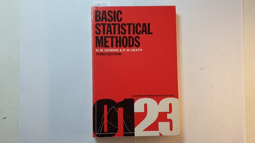 N. M. Downie ; R. W. Heath  Basic statistical methods 