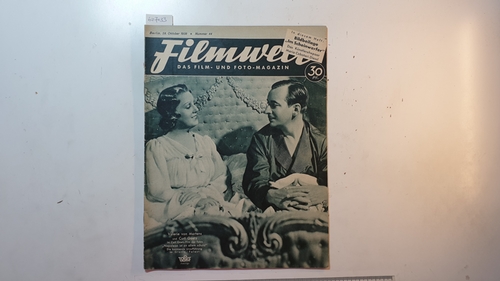 Diverse  Filmwelt - Das Film- und Foto-Magazin. Berlin, 28. Oktober 1938. Nummer 44. 