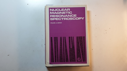 Bovey, Frank A.  Nuclear Magnetic Resonance Spectroscopy 