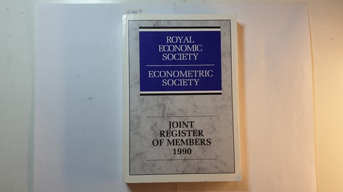 Diverse  Econometric Society and Royal Economic Society Register of Members 