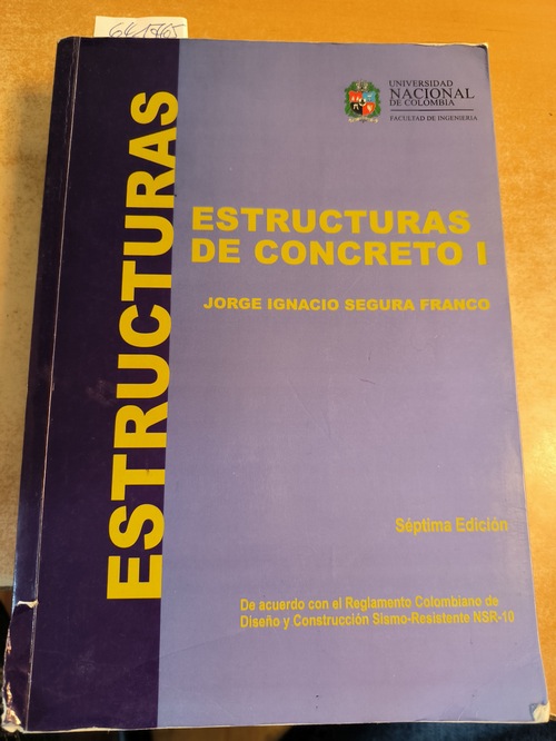 Jorge Ignacio Segura Franco  Estructuras de Concreto I 