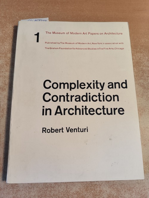 Robert Venturi  Complexity & Contradiction in Architecture 