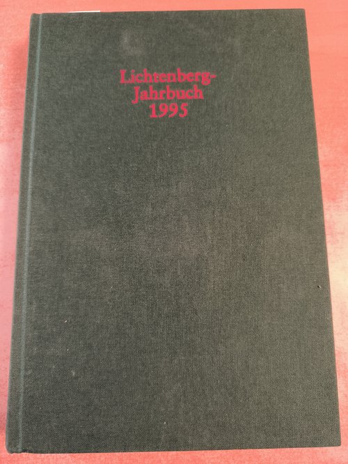 Promies, Wolfgang und Ulrich Joost  Lichtenberg Jahrbuch 1995 