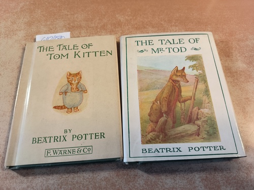 Potter, Beatrix  The Tale of Tom Kitten + TALE OF MR. TOD (1939) (2 BÜCHER) 