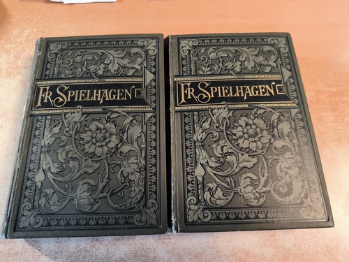 Spielhagen, Friedrich  In Reih' und Glied. Erster und zweiter Theil - (=Friedrich Spielhagens sämmtliche Romane) (2 BÜCHER) 