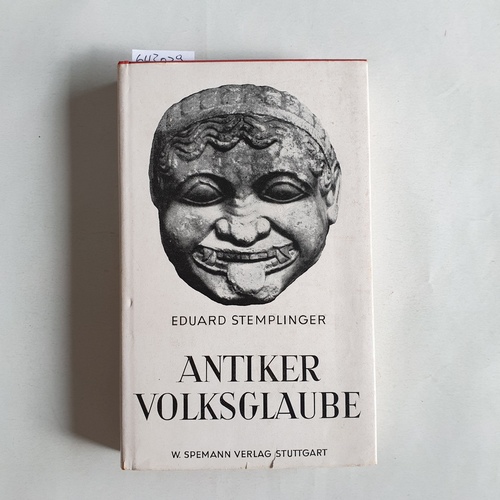 Stemplinger, Eduard  Antiker Volksglaube 