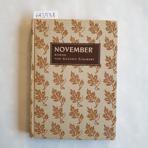 Flaubert, Gustave  November : Roman 