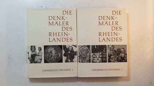 Brües, Eva  Die Denkmäler des Rheinlandes - Krefeld (2 BÄNDE), Teil: 1., Bergneustadt - Marienberghausen + Band 2: Marienheide - Wiehl 