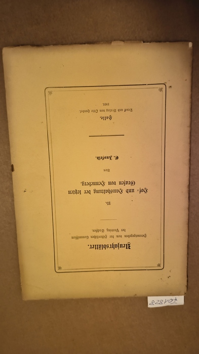 Ausfeld, Eduard  Hof- und Haushaltung der letzten grafen von Henneberg. 