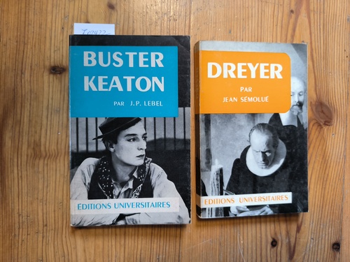 J.P. LEBEL  BUSTER KEATON + Dreyer (Sémolué, Jean, 1962) (2 BÜCHER) 