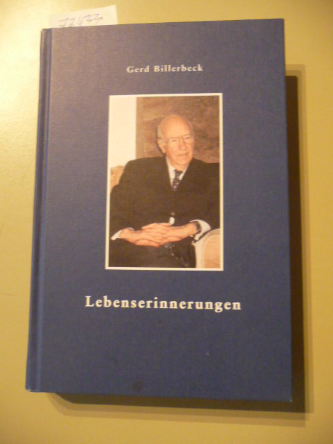 Billerbeck, Gerd  Lebenserinnerungen 