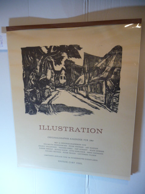 Diverse  Illustration - Originalgraphik-Kalender  für 1983. 14 Originalgraphiken 