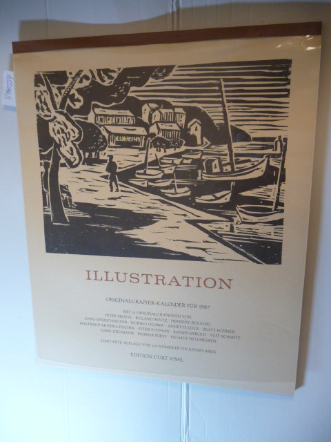 Diverse  Illustration - Originalgraphik-Kalender  für 1987. 14 Originalgraphiken 
