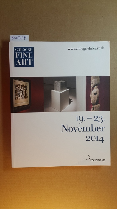Diverse  COLOGNE FINE ART, 19. - 23. November 2014 