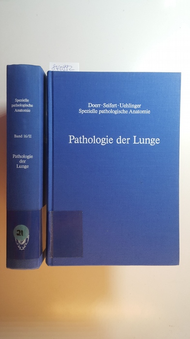 Diverse  Pathologie der Lunge (Spezielle pathologische Anatomie ; Bd. 16 I+II, 2 BÄNDE) 