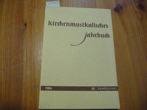 Günther Massenkeil  Kirchenmusikalisches Jahrbuch - 68. Jahrgang - 1984 