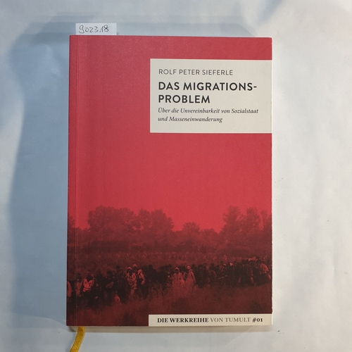 Sieferle, Rolf Peter   Das Migrationsproblem : über die Unvereinbarkeit von Sozialstaat und Masseneinwanderung 