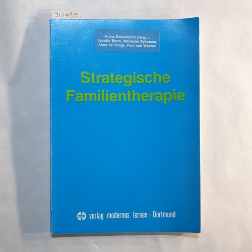 Boeckhorst, Frans (Hrsg.) Gerke, Albert (Mitwirkender)  Strategische Familientherapie 