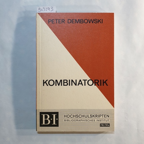 Dembowski, Peter   Kombinatorik 