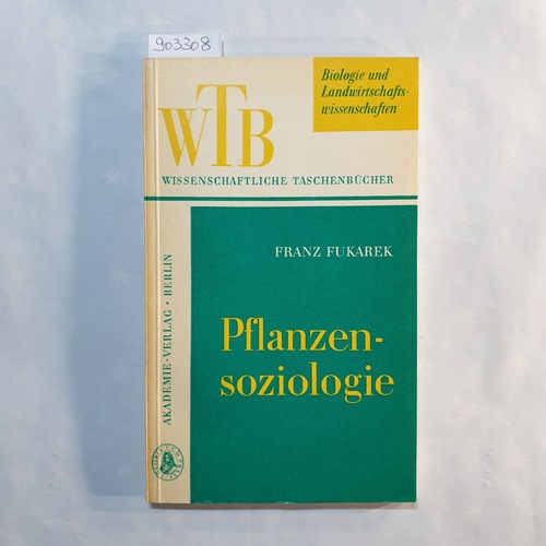 Fukarek, Franz  Pflanzensoziologie 