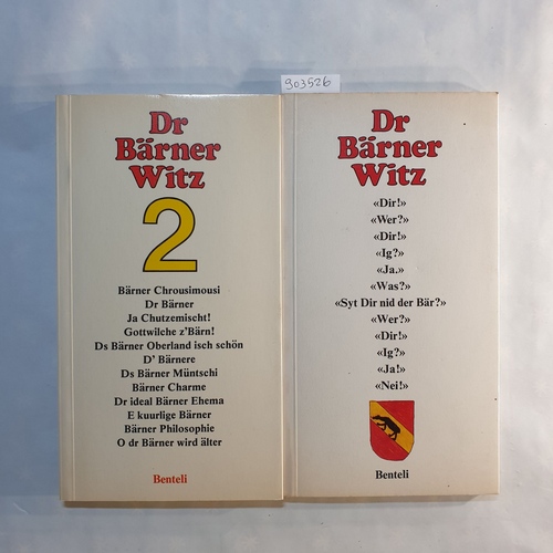   Dr Bärner Witz  (2 BÜCHER) 