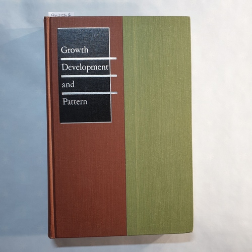 N.J Berrill  Growth, Development and Pattern (= Books in Biology) First Edition 