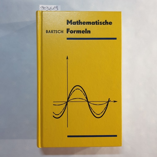 Bartsch, Hans-Jochen   Mathematische Formeln 