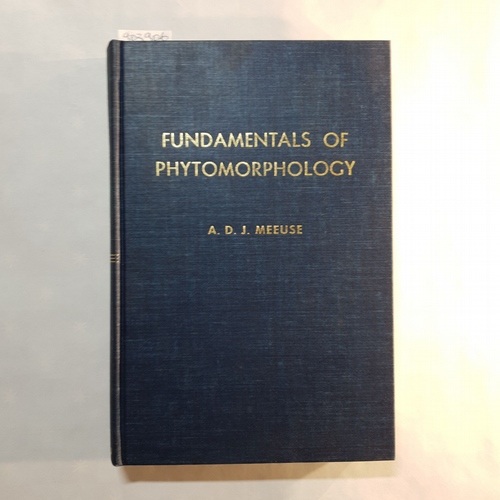 A. D. J. Meeuse  Fundamentals of Phytomorphology. 