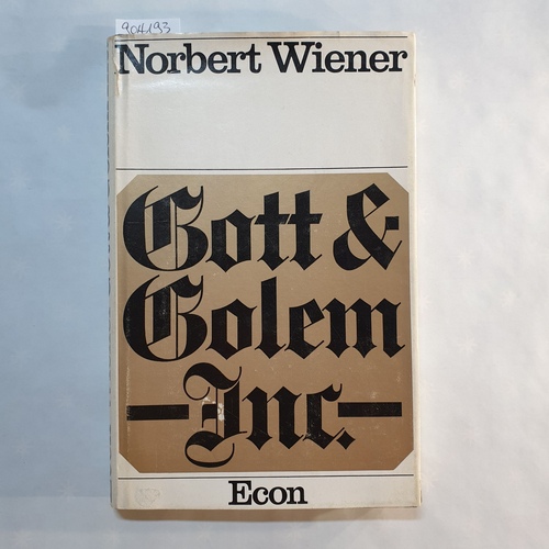 Wiener, Norbert  Gott & Golem, Inc. 