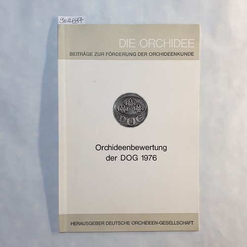   Orchideenbewertung der DOG 1976 